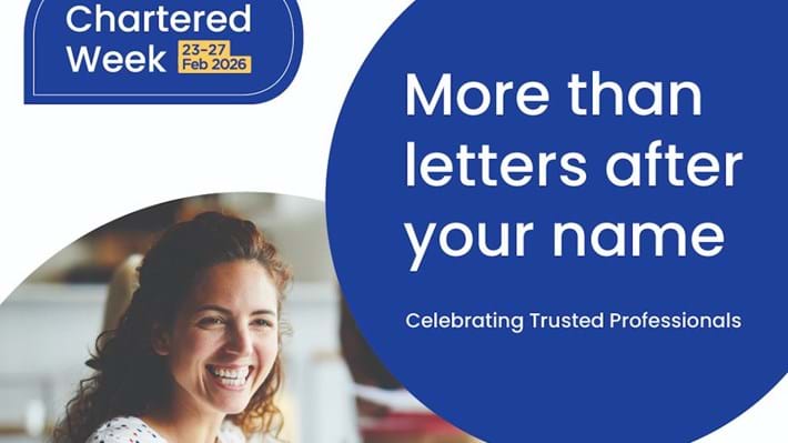 Get ready for Chartered Week: A chance to celebrate professional registration