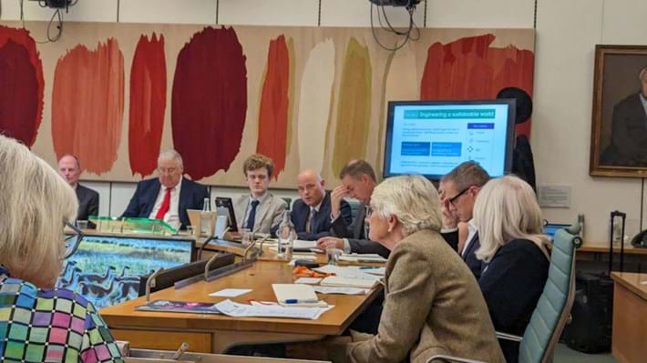 IChemE leads conversation in Westminster about engineering a sustainable world
