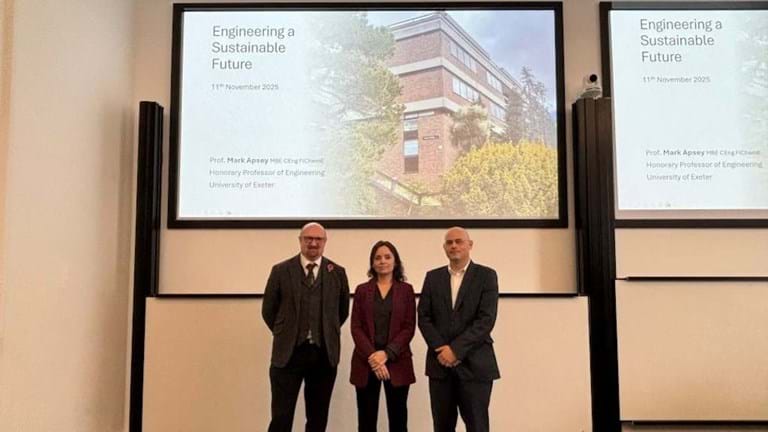 IChemE immediate past president awarded honorary professorship