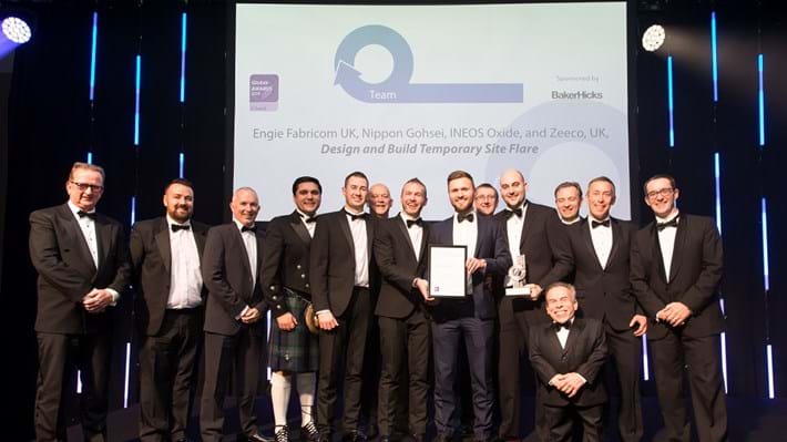 Teamwork fires up flare in seven months - IChemE Team Award Winner 2019